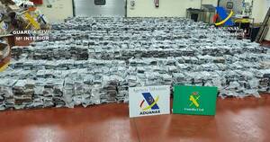La Nación / España decomisa 5.592 kilos de cocaína procedente de Sudamérica