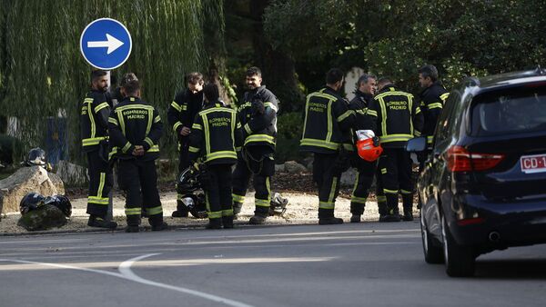 Un herido por una carta explosiva en la Embajada de Ucrania en Madrid