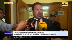 Suspenden audiencia preliminar en caso Berilo - ABC Noticias - ABC Color