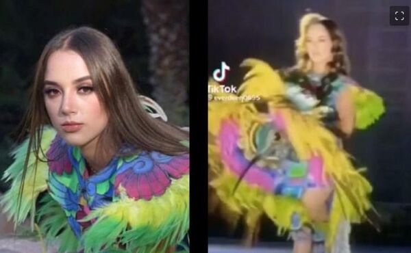 Modelo se electrocutó en pleno desfile en México