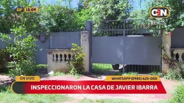 Inspeccionaron la casa de Javier Ibarra - C9N