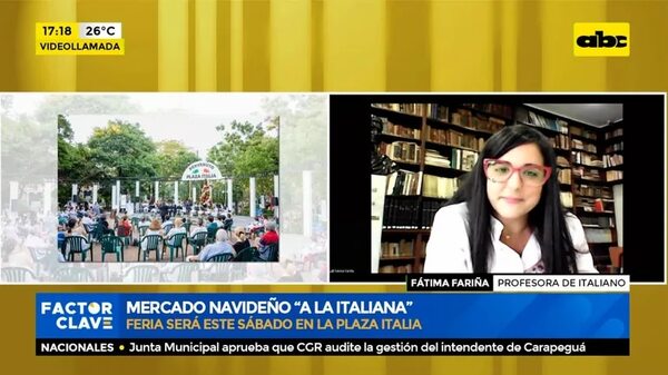 Mercado navideño ‘’A la Italiana’' - Factor Clave - ABC Color
