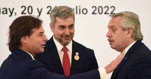 La Nación / Tensión en Mercosur: “Va a estar entretenida”, dijo Lacalle Pou sobre próxima cumbre