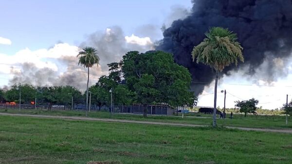 Explosión de combustible deja tres heridos de gravedad 