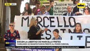 Exigen la libertad de Marcello Fretes - ABC Noticias - ABC Color