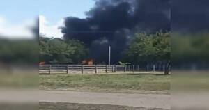 La Nación / Depósito de combustible explota en Carmelo Peralta y deja tres heridos