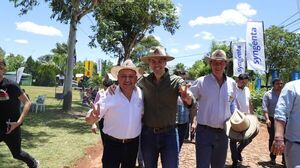 Santi Peña y Tito Vergara recorrieron la Agrodinámica.