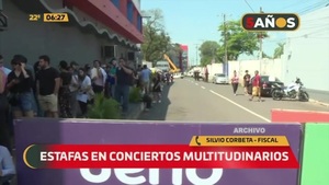 Estafas en conciertos multitudinarios - C9N