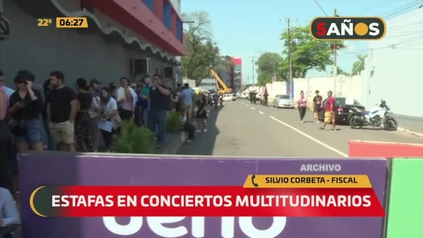 Estafas en conciertos multitudinarios - C9N