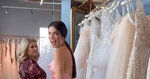 La Nación / Nadia Ferreira ya busca vestido de novia para pisar el altar con Marc Anthony