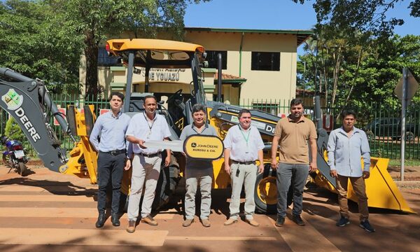 Yguazú adquiere nueva retroexcavadora