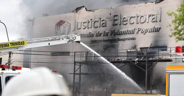 La Nación / Piden transparencia y celeridad para esclarecer las causas del incendio en el TSJE