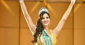¡Paraguay pisando fuerte! La reina de belleza Fiorella Zaracho está conquistando Colombia