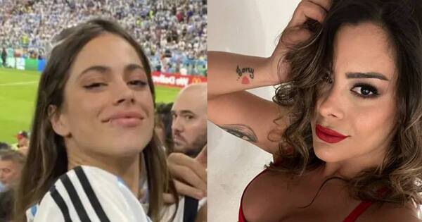 La Nación / Tini vs Larissa Riquelme: votan en redes por la nueva “novia” del Mundial