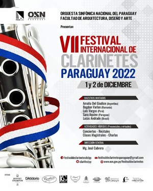 Inicia VII Festival Internacional de Clarinetes - .::Agencia IP::.