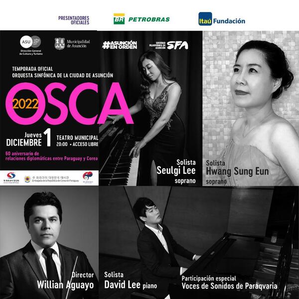 OSCA finaliza temporada 2022 celebrando relaciones diplomáticas Paraguay-Corea - .::Agencia IP::.