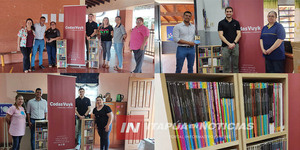 EL CONCEJAL DIEGO AQUINO GESTIONÓ DONACIONES DE BIBLIOTECAS PARA ESCUELAS DE ENCARNACIÓN
