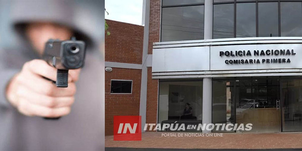 CON VIOLENCIA Y A PUNTA DE ARMA DE FUEGO ROBARON EN UNA CASA DE ENCARNACIÓN
