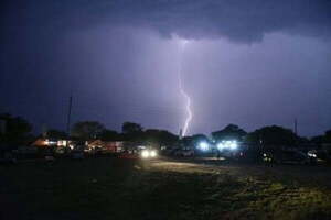 Meteorología anuncia tormentas eléctricas para todo el país - Noticiero Paraguay