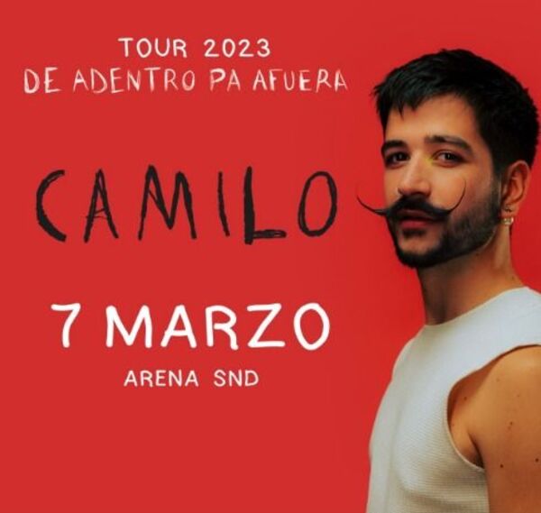 Camilo llega a Paraguay con su gira "De adentro pa afuera" 2023