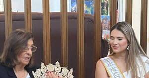 La Nación / La miss panameña Mara Blandon visitó Paraguay y sembró un proyecto para 2023