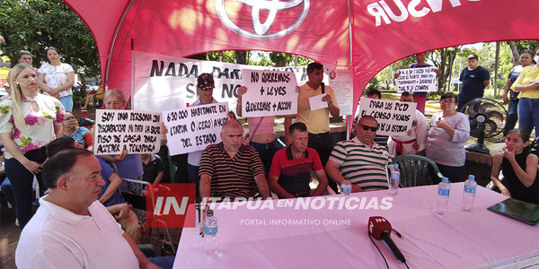 PERSONAS CON DISCAPACIDAD SE MOVILIZARON EN ENCARNACIÓN RECLAMANDO DERECHOS
