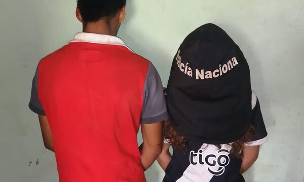 Detienen a pareja de adolescentes con crack y marihuana