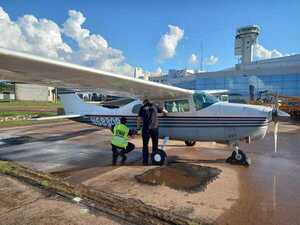 Detuvieron aeronave «sospechosa» que tenía como destino el Chaco