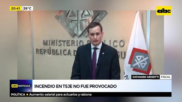 Descarta incendio intencional en el TSJE - ABC Noticias - ABC Color