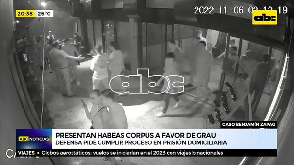 Presentan habeas corpus a favor de Grau - ABC Noticias - ABC Color