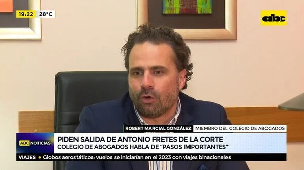 Piden salida de Antonio Fretes de la Corte - ABC Noticias - ABC Color