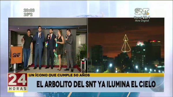 ¡Encendimos el Arbolito del SNT! - SNT