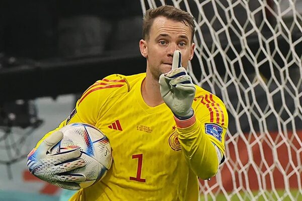 Manuel Neuer se convierte en el arquero con más partidos en Copa del Mundo - Fútbol Internacional - ABC Color