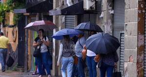 La Nación / Pronostican viernes cálido con lluvias y tormentas