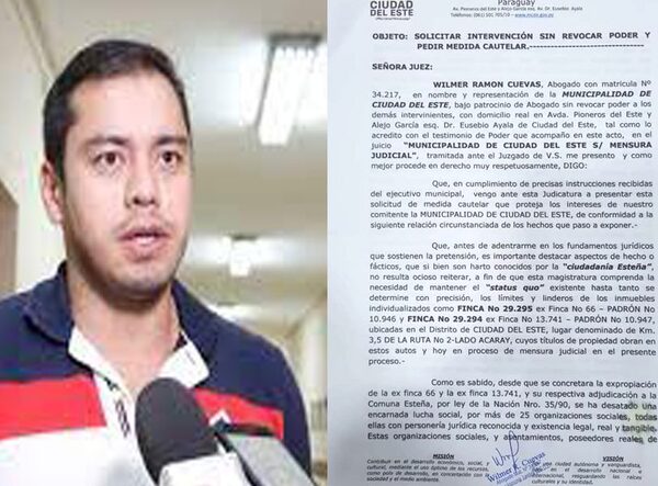 Intendente Miguel Prieto solicita medida cautelar para frenar desalojos en finca 66 – Diario TNPRESS