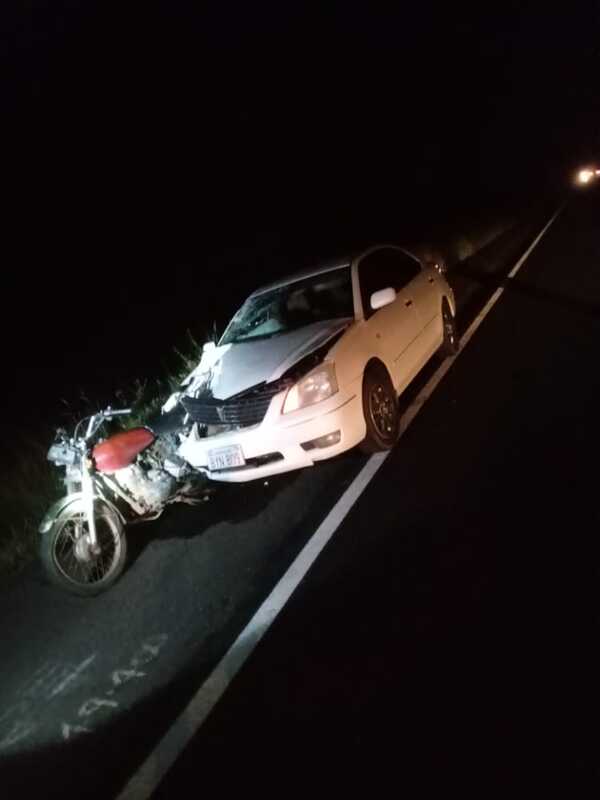 Motociclista fallece en accidente en José Leandro Oviedo