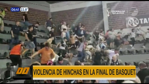Violencia de hinchas en la final de Básquet | Telefuturo