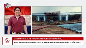 Intendente de San Ber niega que rescisión de arrendamiento del anfiteatro sea para favorecer a una inmobiliaria - Megacadena — Últimas Noticias de Paraguay