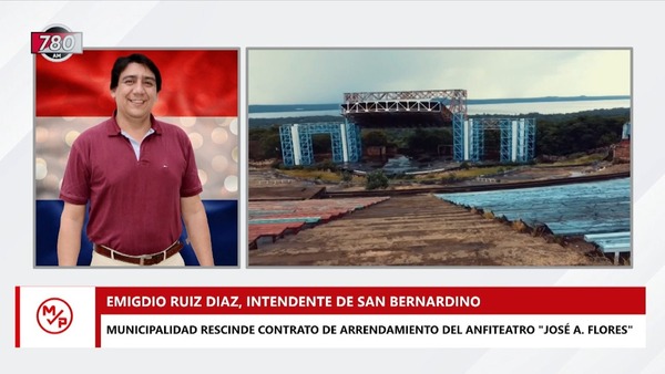 Intendente de San Ber niega que rescisión de arrendamiento del anfiteatro sea para favorecer a una inmobiliaria - Megacadena — Últimas Noticias de Paraguay