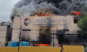 Según pericia fiscal el incendio en el Tribunal Superior de Justicia Electoral fue accidental - PDS RADIO