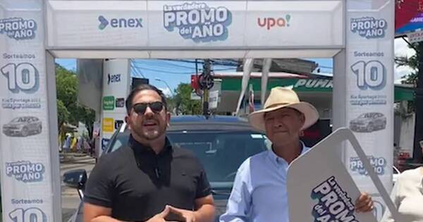 La Nación / Enex entrega segunda camioneta con “La verdadera promo del año”