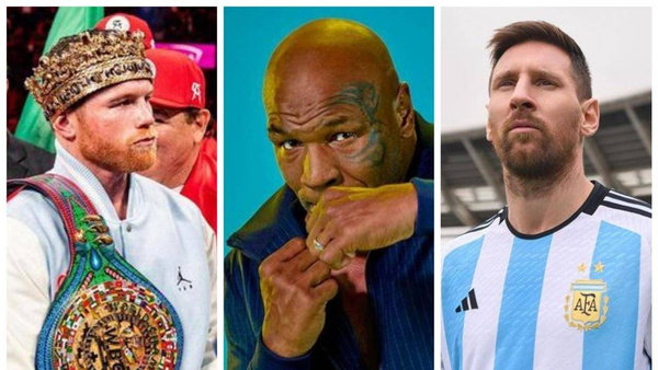 ¡Mike Tyson tiró un advertencia mbarete al boxedor que amenazó a Messi!