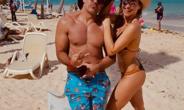 La luna de miel “grupal” de Iván Almeida y su esposa