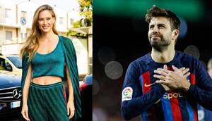 Pillan otra infidelidad de Piqué, con ex de Leo Di Caprio