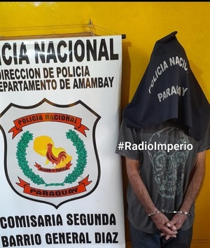 Brasileño detenido por robar motocicleta a funcionaria del Comité Liberal - Radio Imperio