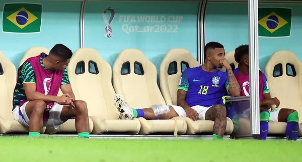 Gabriel Jesús y Telles están fuera del Mundial Qatar 2022 - Mundial Qatar 2022 - ABC Color