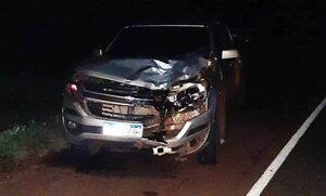 Motociclista sufrió graves lesiones en accidente rutero - ABC en el Este - ABC Color