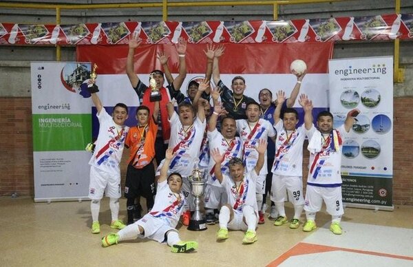 Paraguay se consagró campeón intercontinental en el Mundial de Fútbol Talla Baja