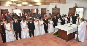 Diario HOY | Más de 80 parejas dieron el "sí" en un casamiento comunitario en Santaní