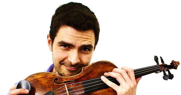 La Nación / El violinista Alexey Rojas Peskov actuará con la Sinfónica Nacional